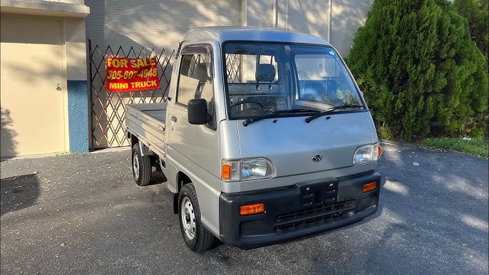 How to Maximize the Cargo Space in Your Subaru Sambar Mini Truck