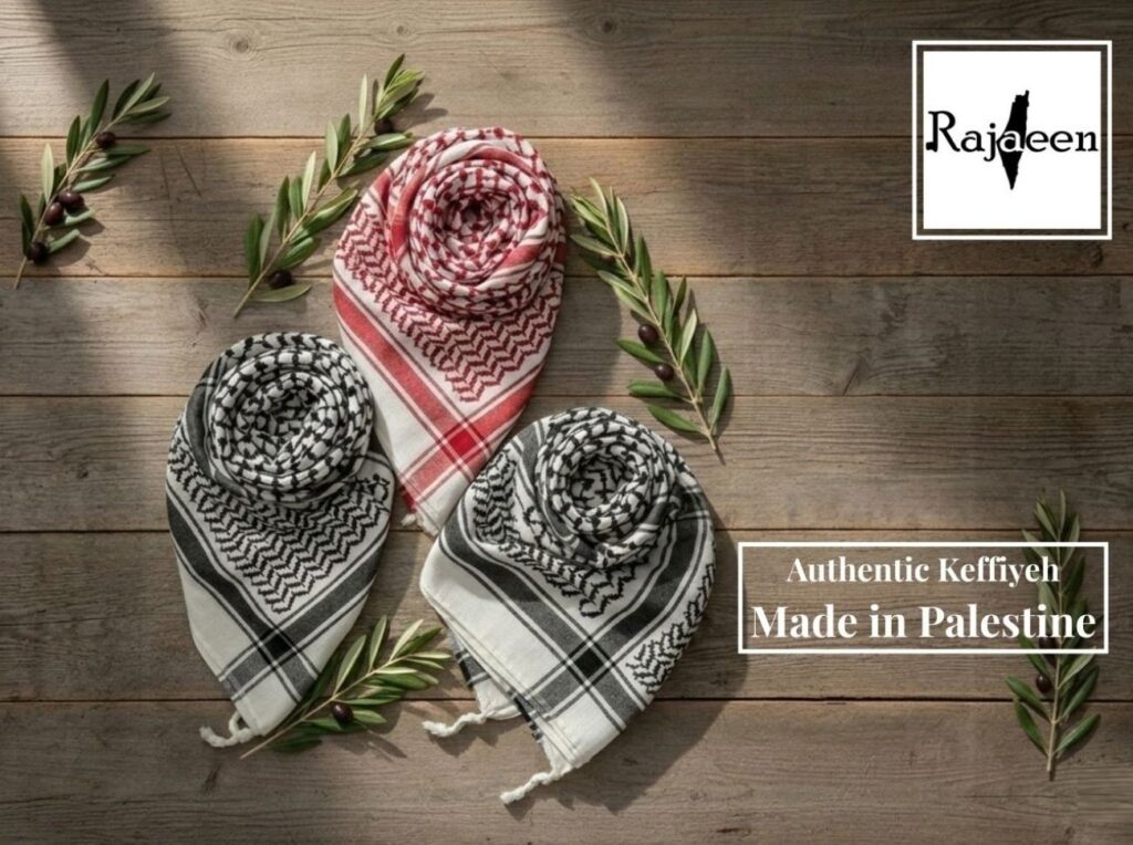 Rajaeen Keffiyeh – Palestinian Heritage Products Collection